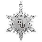 BU Snowflake Ornament