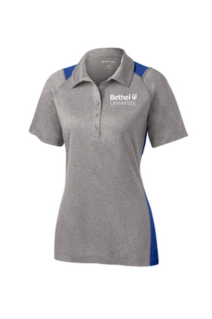 Bethel University Ladies Colorblock Polo